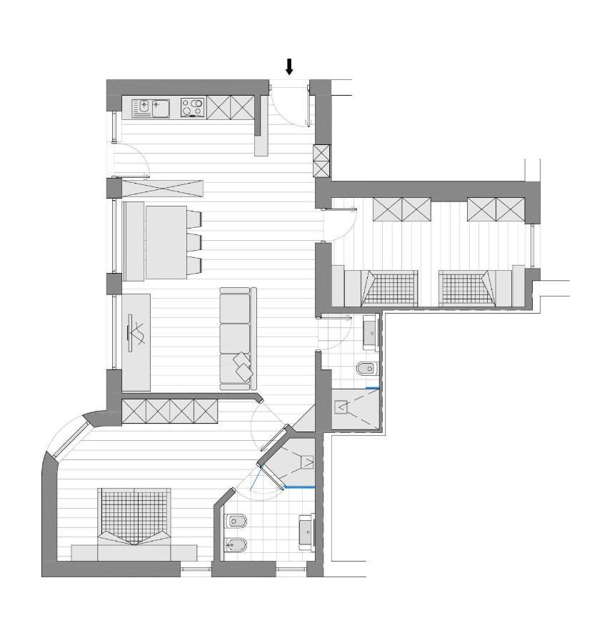 Apartmán Cesa Gredine Ortisei Exteriér fotografie